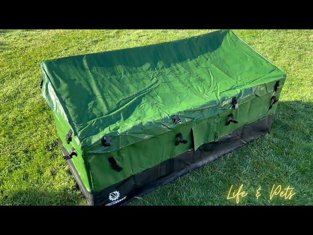 YardStash Outdoor Storage Waterproof   Heavy Duty, Portable, All Weather Tarpaulin Deck Box Review