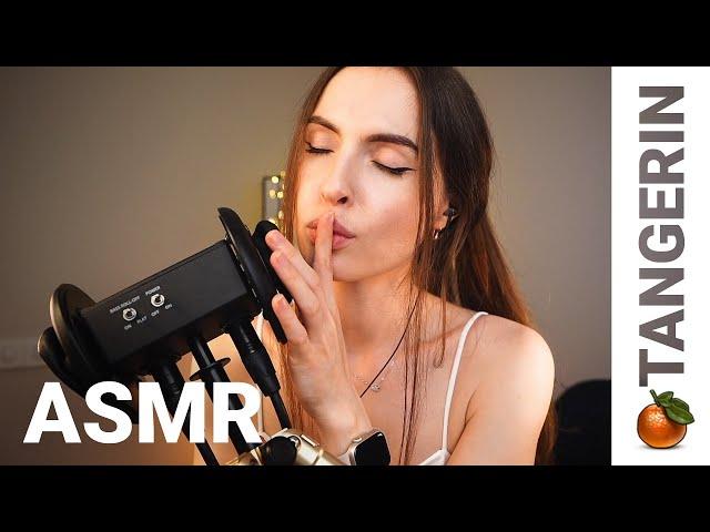 ASMR Ear Blowing / Deep Tongue Fluttering / Roleplay Ear Cleaning | Tangerin