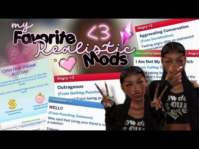 15+ MUST HAVE REALISTIC SIMS 4 MODS & OVERRIDES| LINKS PROVIDED!! | NEW ANIMATIONS & REALISTC BILLS