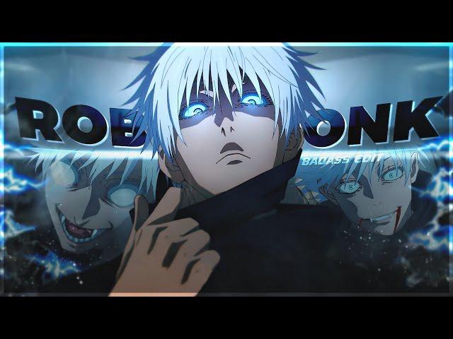 Gojo Satoru - Robophonk "Badass'' [Edit/AMV]!