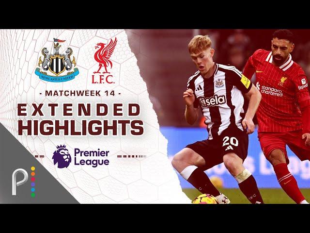 Newcastle United v. Liverpool | PREMIER LEAGUE HIGHLIGHTS | 12/4/2024 | NBC Sports