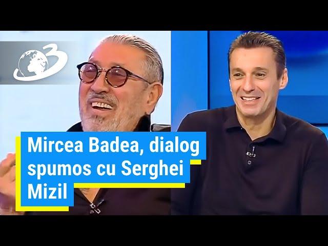 Mircea Badea, dialog spumos cu Serghei Mizil