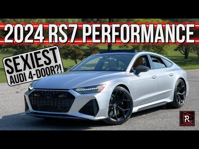 The 2024 Audi RS7 Performance Is A Quicker & More Powerful Supreme Luxury Sedan