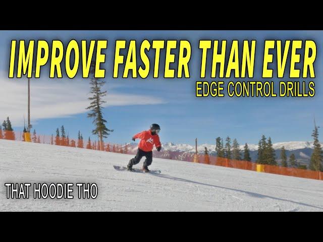 Must TRY | 5 Drills to Improve Your Edge Control on a Snowboard