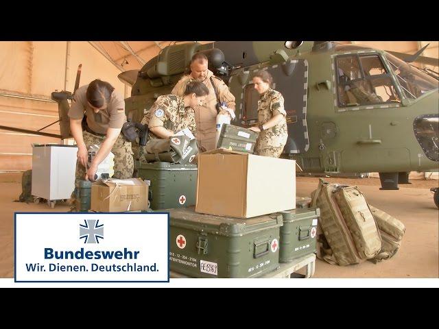 NH-90 der Bundeswehr im MedEvac-Einsatz in Mali: Die Rettungskette