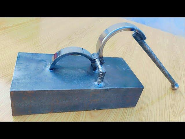 DIY Sheet Cutting Tool Made from an Old Bearing | km fabrication