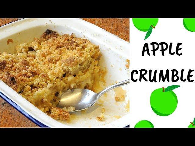 Traditional apple crumble recipe :) Cook with me!