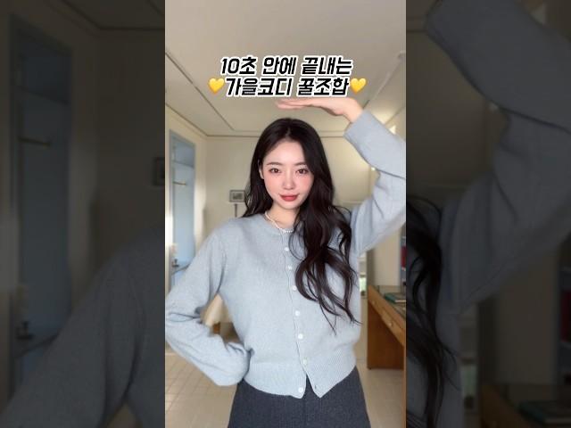 실패없는 가을코디 꿀조합 10초 요약️ #shorts