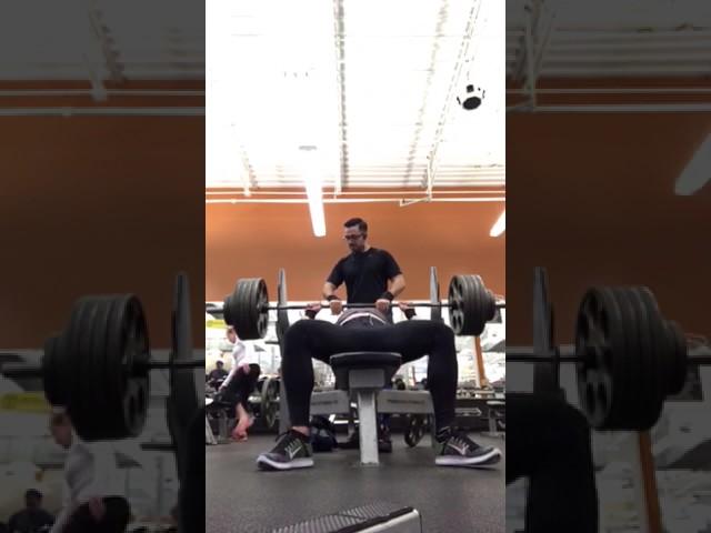 495 Pound Bench Press (LT PR)