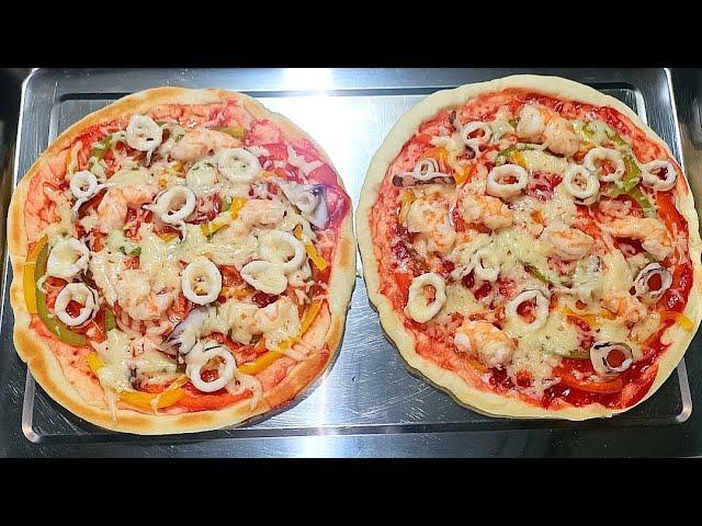 Cách làm Bánh Pizza siêu ngon bằng chảo không cần lò nướng - Combo Món Ăn
