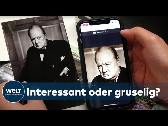 NOSTALGISCHER DEEPFAKE: Alte Fotos von Familienangehörigen mit einer App zum Leben erwecken