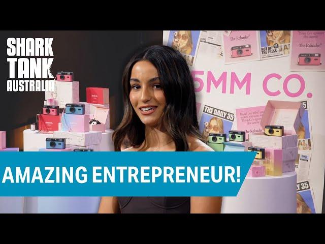 NEW! The Shark Are Inspired By 35MM Co Entrepreneur! | Shark Tank Australia