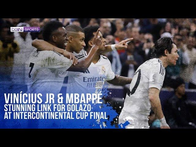 Vinícius Jr & Mbappé Stunning Link for Golazo at Intercontinental Cup Final