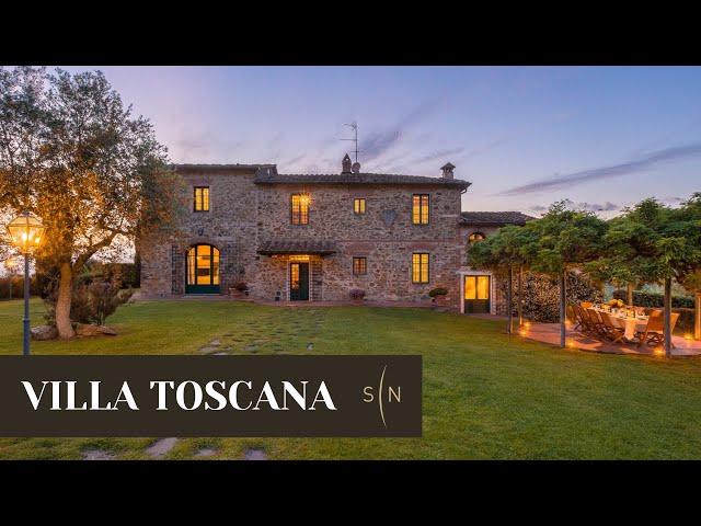 TYPICAL TUSCAN VILLA WITH SWIMMING POOL