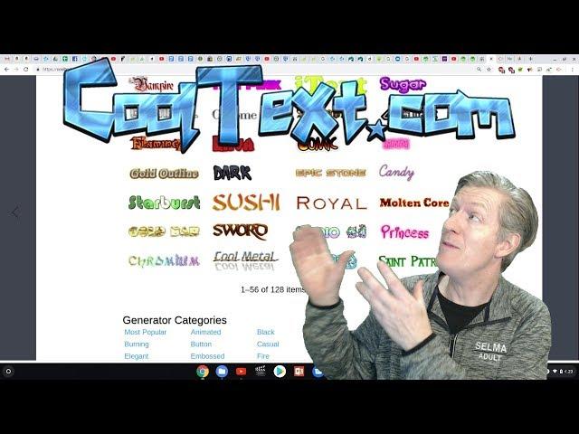 CoolText.com a Great way to create Logos for FREE