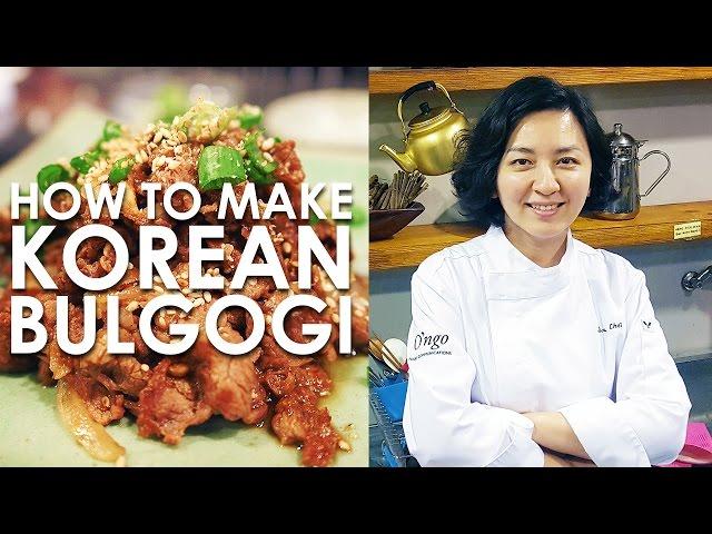 How To Make Korean Bulgogi by Chef Jia Choi