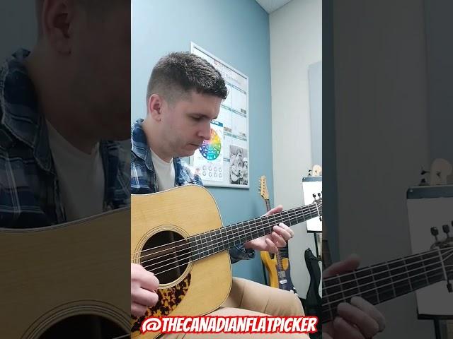Blues Minor in G played down the neck. #musicpractice #leadguitar #thecanadianflatpicker
