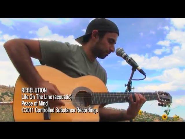 Rebelution's Eric Rachmany - "Life On The Line" - Acoustic MoBoogie Session