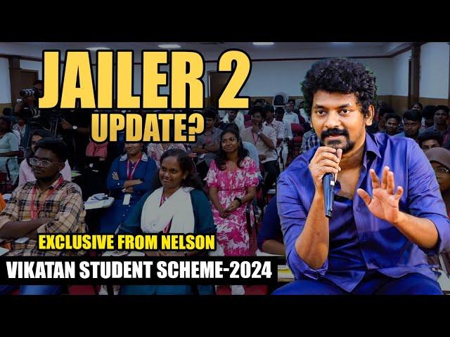 Alia Bhatt வச்சு ஒரு Women-Centric படம்! - Nelson | Allu Arjun | Rajini |Vikatan Student Scheme 2024