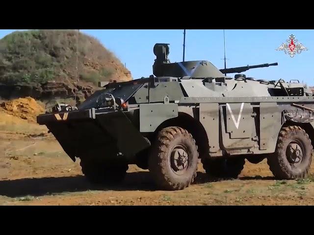 Discover new BRDM-2MS 4x4 armored vehicle of Russian airborne troops ready to be deployed in Ukraine