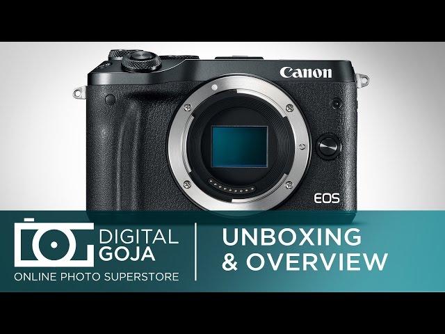 Canon EOS M6 with 15-45mm Lens Mirrorless Digital Camera | Unboxing & Overview