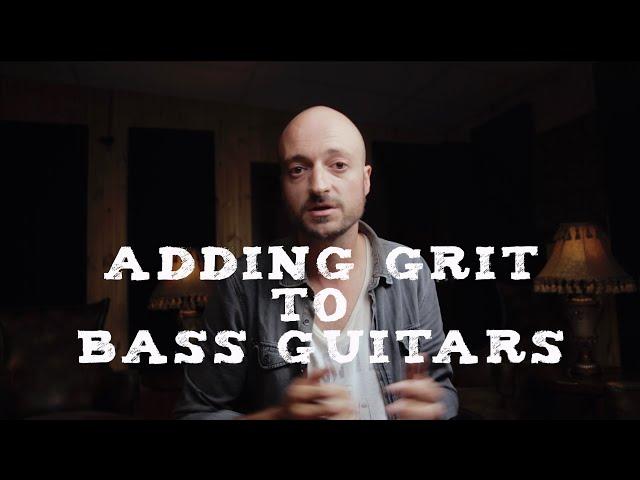 Adding Dirt to your D.I bass guitar | How to mix bass guitars in Logic Pro X