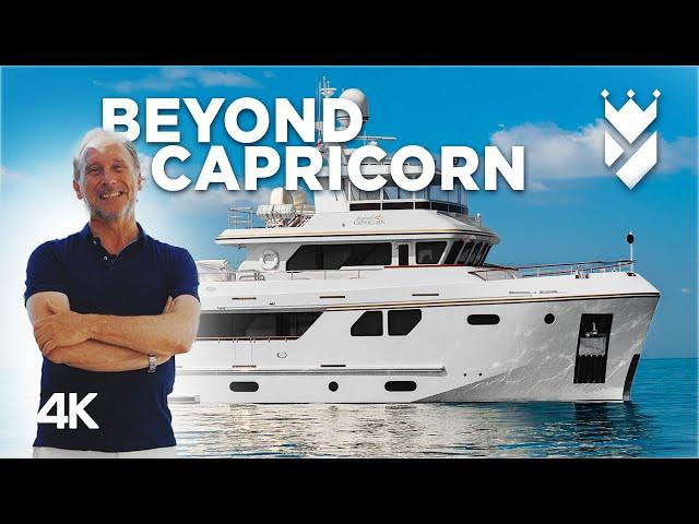 BEYOND CAPRICORN - The 79' Steel BERING Explorer Yacht that seems SO MUCH bigger!!!!