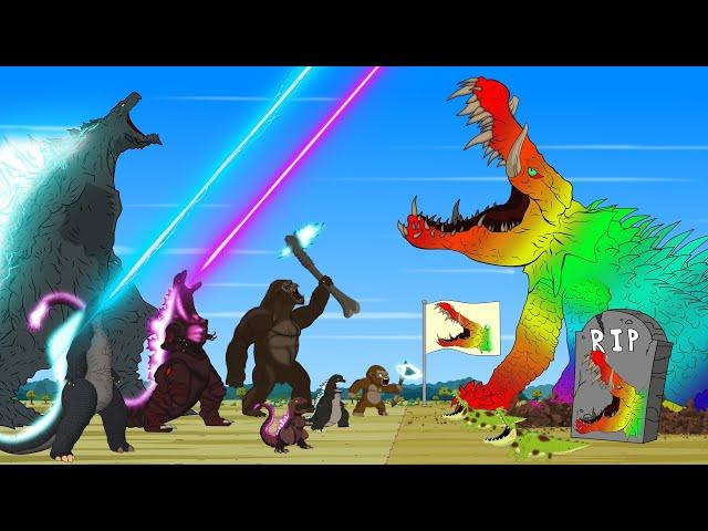 Rescue GODZILLA & KONG From RADIATION CROCODILE MONSTERS: If Boundary Changes? - FUNNY CARTOON