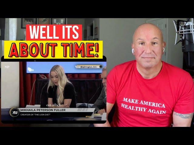 A Carnivore Reacts to Mikhaila Peterson's Full Senate Speech | The Lion Diet