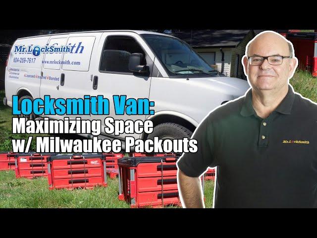 Transforming Our Locksmith Van with Milwaukee Packouts