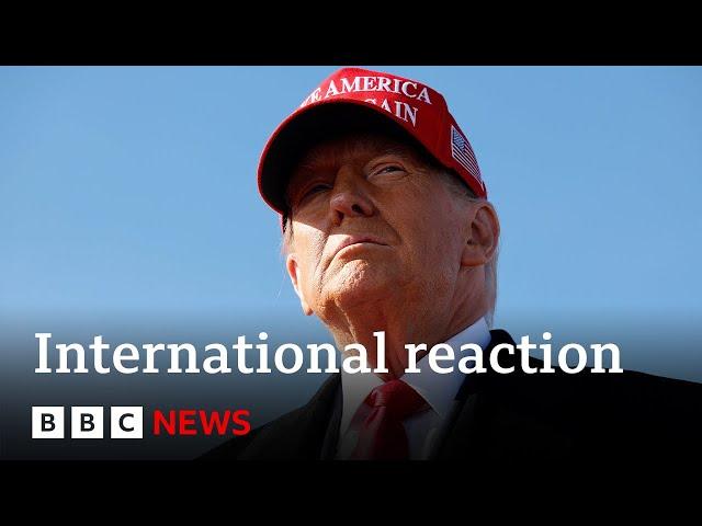 International reaction to Donald Trump winning the US election | BBC News