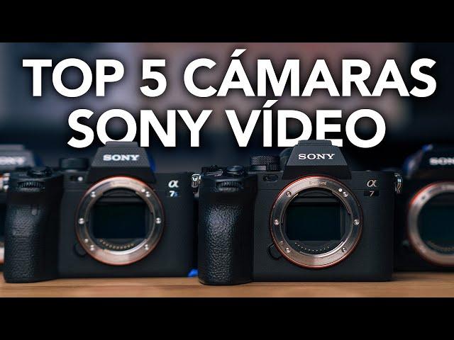 Las 5 MEJORES Cámaras Sony para Grabar Vídeo