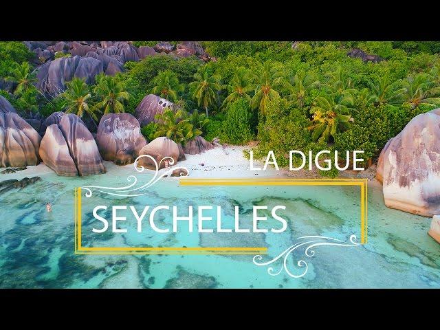 Seychelles 4K drone | La Digue | Anse Source d'Argent