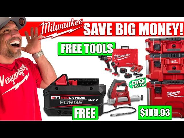 Every Milwaukee M18, M12 & PACKOUT Tool Deal (Save BIG Money)