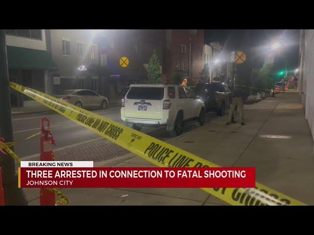 JCPD: 3 arrested in connection to fatal downtown shooting