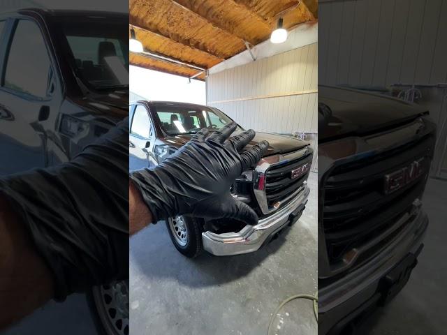 Custom matte black 2020 Sierra intro