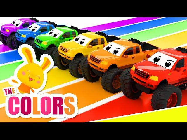 What color is this Monstertruck? | Learn the colors with Titounis