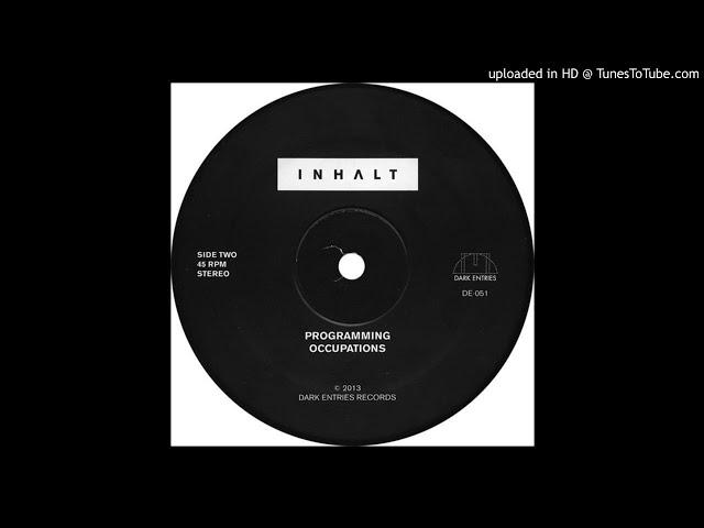 Inhalt • Occupations