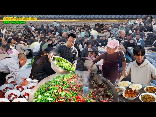 "Year Pig Feast" by the Yi Nationality in Yunnan rural area. A 12-hour immersive record，witnessin