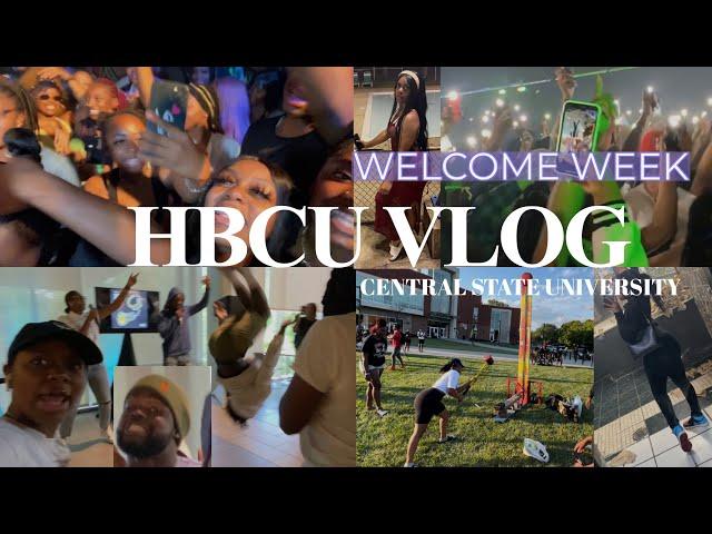 WELCOME WEEK PARTIES/SORORITIES| HBCU VLOG -CENTRAL STATE UNIVERSITY