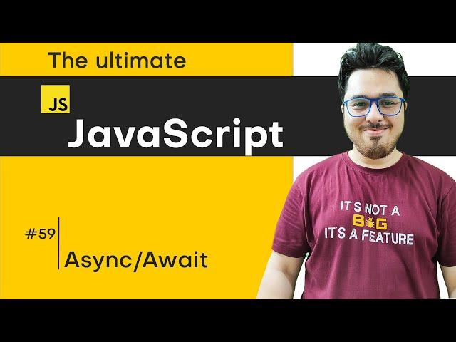 Async/Await in JavaScript | JavaScript Tutorial in Hindi #59