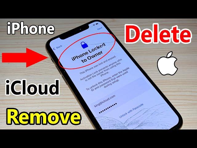 icloud remove an iphone without apple id icloud locked to owner activation lock!!