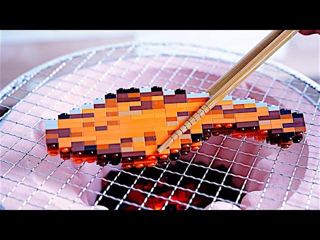 Lego Japanese Breakfast - Lego In Real Life 11 / Stop Motion Cooking & ASMR