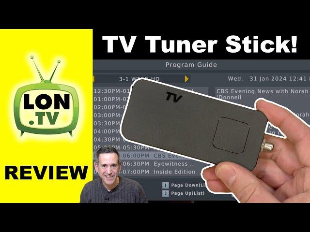 This TV Tuner / DVR Stick Works Without the Internet! No Streaming Box Required