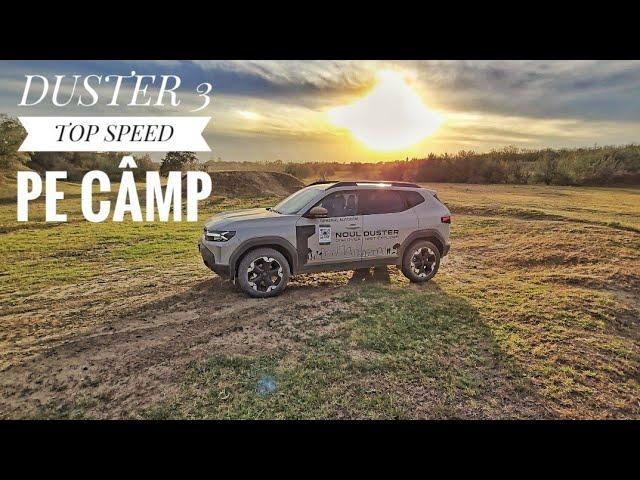 Duster 3 4x4 1.2-Test Drive cu Marius din Israel-Canalul Ioanei-Top Speed pe câmp-testul prafului