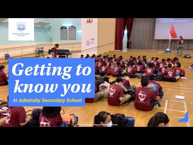 Getting to know you: Admiralty Secondary School's Outdoor Adventure Learning Camp