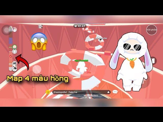 [Play Together] COSPLAY NPC THỎ TUYẾT BẤT NGỜ GẶP 4 MAP MÀU HỒNG KHI LEO THÁP VÔ CỰC VÀ CÁI KẾT