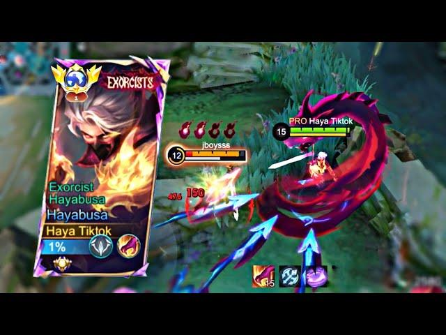 GLOBAL HAYABUSA TIPS IN RANK | HAYABUSA BEST BUILD - MOBILE LEGENDS