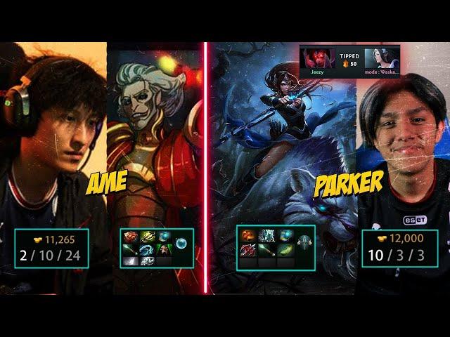 ¡PARTIDAZA DE PARKER VS DAVAI LAMA Y BZM! CON SUS 14K MMR MANDA A SUPORTEAR A AME Y ARTEEZY