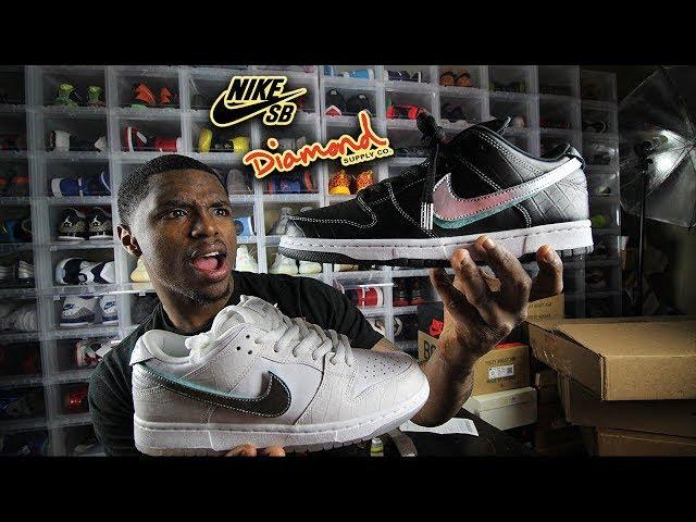 Nike SB Dunk low Diamond supply Review!!